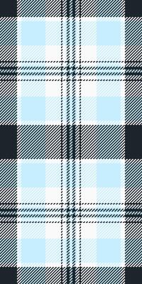 Stylish light blue and black plaid pattern. Perfect for textile design, fashion, backgrounds, or website elements.