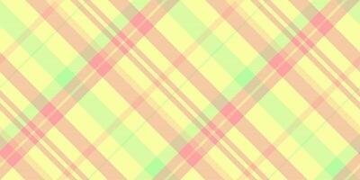 Pastel diagonal plaid pattern. Soft, springlike colors create a cheerful, optimistic mood. Ideal for website backgrounds, textile designs, or branding projects. vector