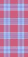 Picnic blanket textile tartan plaid, choice background seamless pattern. Unique texture fabric check in red and light colors. vector