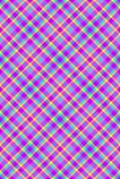 Vibrant neon plaid pattern. Perfect for textile design, fashion, websites, and playful backgrounds. This cheerful, energetic design evokes feelings of joy and optimism. vector