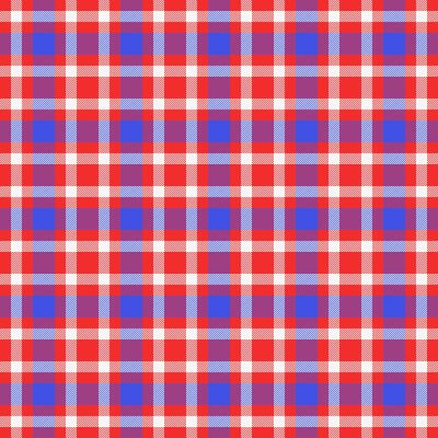 Underwear tartan textile, minimalist fabric check pattern. Striped seamless plaid background texture in red and white colors.