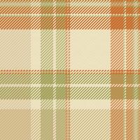 Cozy textile pattern, tartan style in soft, muted earth tones. Ideal for backgrounds, textures, fashion or product design. A timeless classic. vector