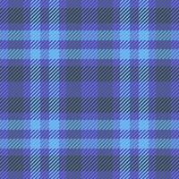A captivating seamless pattern featuring a sophisticated blue and gray plaid design. Perfect for textile projects, website backgrounds, or adding a touch of classic style to any design. vector