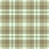 Subtle pastel green and brown plaid pattern. Perfect for textile design, website backgrounds, or crafting projects. Evokes a calming, rustic, and sophisticated feel. vector