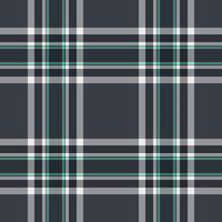 Classic plaid pattern with stylish teal accents. Versatile background for design projects, textiles, or digital art. A timeless texture with modern appeal. vector