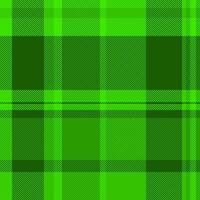 Vibrant green plaid pattern. Perfect for textile design, website backgrounds, or fashion projects. This bold, geometric texture offers a fresh, energetic feel, symbolizing growth and nature. vector
