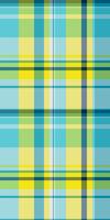 Calm seamless texture tartan, deco pattern textile. Backdrop background plaid check fabric in cyan and green colors. vector
