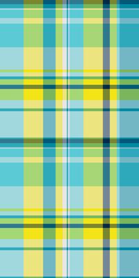 Calm seamless texture tartan, deco pattern textile. Backdrop background plaid check fabric in cyan and green colors.