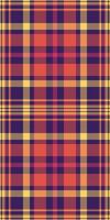 Victorian plaid tartan, mexico pattern background textile. Countryside texture fabric check seamless in violet and red colors. vector