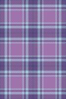 Elegant purple and lavender plaid pattern. Perfect for textile design, apparel, website backgrounds, or scrapbooking projects. This seamless texture evokes a feeling of warmth and sophistication. vector