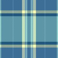 Classic blue tartan pattern. Traditional Scottish check design, ideal for backgrounds, textiles, apparel, or a touch of vintage style to your project. vector