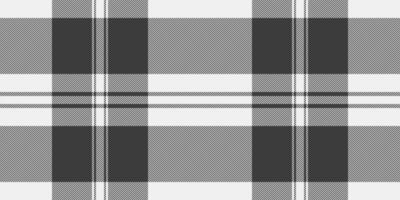 Stylish monochrome plaid pattern. Perfect for textile design, website backgrounds, or fashion projects. Clean lines and a classic aesthetic create a versatile image ideal for various applications. vector