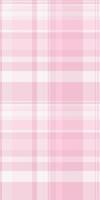 Rough plaid tartan texture, ireland textile seamless fabric. Cotton pattern background check in light and white colors. vector
