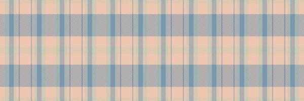 Subtle pastel plaid pattern in peach and blue hues. Perfect for textile design, wallpaper, or website backgrounds. Evokes feelings of calm and serenity. vector