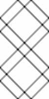 Stylish black and white diagonal plaid pattern. Perfect for textile design, website backgrounds, or modern graphic projects. vector