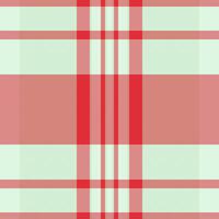Classic plaid pattern. Red pale green tartan design, suitable for backgrounds, textiles, apparel, or graphic design. A versatile timeless texture. vector