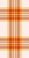 Purchase fabric plaid textile, spanish background tartan seamless. Hobby texture pattern check in linen and orange colors. vector