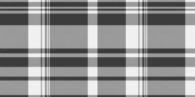 Stylish monochrome plaid pattern. Perfect for textile design, website backgrounds, or packaging. Clean lines and subtle texture create a sophisticated, timeless aesthetic. vector