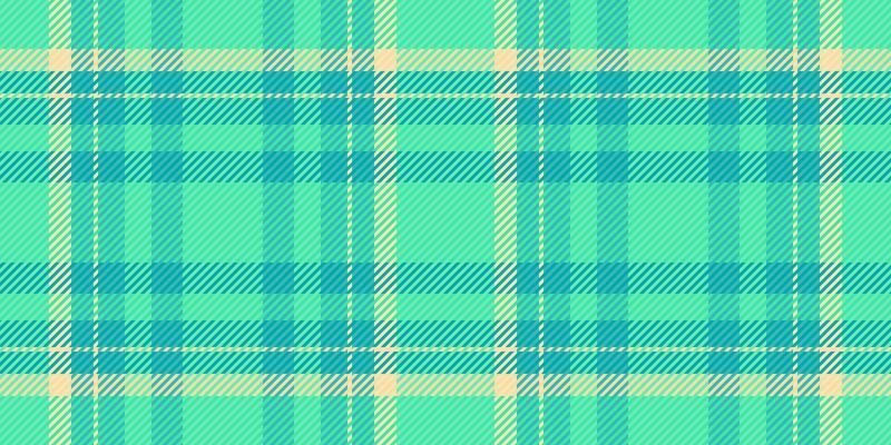 Vibrant teal and cream plaid pattern. Perfect for textile design, website backgrounds, or crafting projects. This refreshing, summery texture evokes feelings of calmness and style.