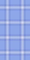 Grid fabric background plaid, lovely pattern check . Style texture tartan textile seamless in blue and light colors. vector