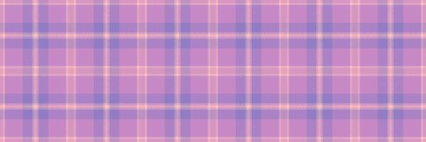 Soft pastel purple and pink plaid pattern. Perfect for textile design, website backgrounds, or crafting projects. This delicate, seamless texture evokes feelings of serenity and gentleness. vector
