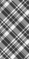 Elegant grayscale plaid pattern. Perfect for textile design, website backgrounds, or stylish stationery. vector