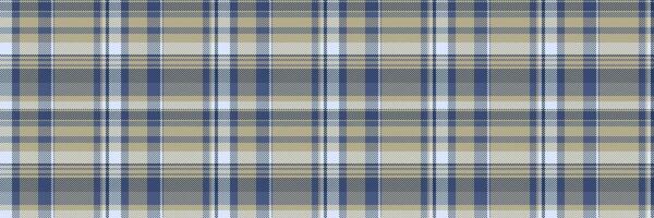 Subtle blue and beige plaid pattern, perfect for textile designs, website backgrounds, or apparel. This classic yet modern design evokes feelings of comfort and sophistication. vector