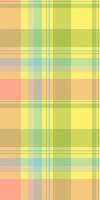 Pastel plaid pattern. Soft, cheerful colors ideal for textile design, website backgrounds, or springsummer themed projects. Evokes feelings of warmth and serenity. vector