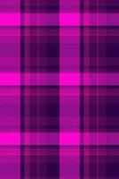 Man texture fabric seamless, fibre background check tartan. Volume plaid pattern textile in purple and dark colors. vector