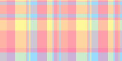 Artistic fabric tartan texture, merry christmas textile plaid check. Funky pattern background seamless in red and orange colors. vector