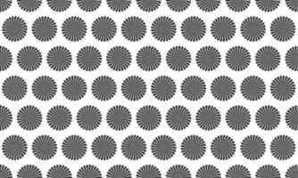 Abstract seamless pattern of swirling circular motifs. Elegant grayscale design perfect for textile prints, website backgrounds, or modern graphic projects. vector