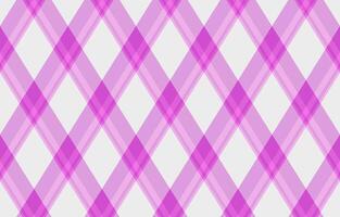 Elegant pink and white diagonal plaid pattern. Perfect for backgrounds, textiles, or website designs. vector