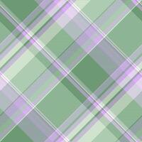 Subtle pastel plaid pattern in green and lilac. Elegant textile design ideal for fashion, home decor, or website backgrounds. Creates a calming, sophisticated atmosphere. vector