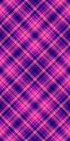 Choose plaid pattern texture, celtic tartan textile check. Paper background fabric seamless in pink and magenta colors. vector
