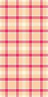Elegant peach and pink plaid pattern. Perfect for textile design, website backgrounds, or scrapbooking projects. vector