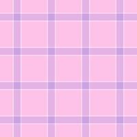 Soft pink and lavender plaid pattern. Perfect for backgrounds, textiles, websites, or stationery. Subtle texture adds a touch of elegance and femininity. vector