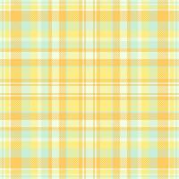 Pastel yellow and mint green plaid pattern. Perfect for textile design, website backgrounds, or springthemed projects. This cheerful, subtle texture evokes feelings of warmth and serenity. vector