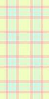 Paisley pattern check, mosaic textile fabric background. English plaid tartan seamless texture in light and bisque colors. vector