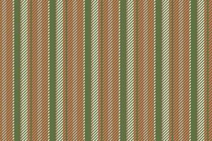 Classic vertical striped pattern with rustic texture. Earthy green, cream and warm brown tones create a timeless, versatile backdrop. Textile, fashion design. vector