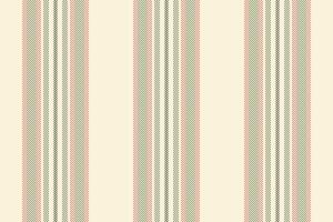 Coloured stripe background, silky fabric vertical texture. Ornament lines textile seamless pattern in papaya whip and pastel colors. vector