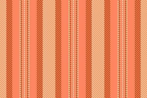 Temininity pattern lines, italian stripe vertical textile. Nrnamental texture seamless background fabric in red and orange colors. vector