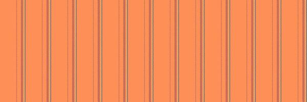 Fluffy fabric texture, multicolor background textile pattern. Carpet vertical seamless lines stripe in orange and red colors. vector