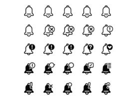 Email Notification Icons vector