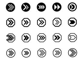 Forward Navigation Icon vector