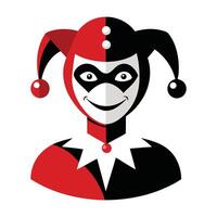 Create a jester mascot logo design vector