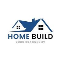 Build a House Logo for branding home construction vector