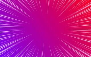 Pop art anime cartoon with halftone gradient background, texture and explosion or sun rays effect, fun and interesting comic template frame. vector