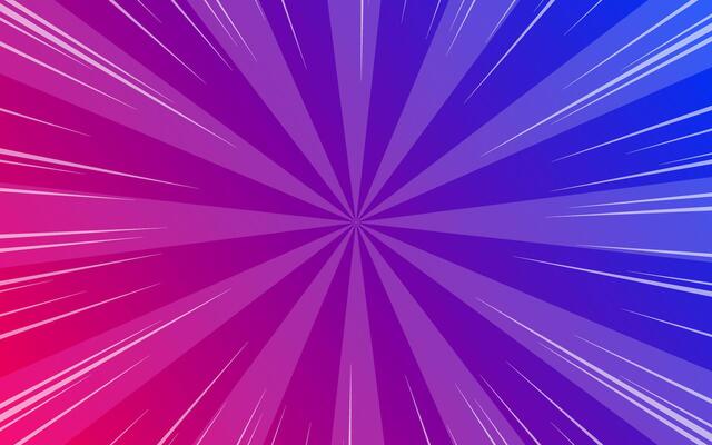 Comic background. Pop art texture. Starburst cartoon style. Anime design with explosion effect for print. Background with halftone gradient.