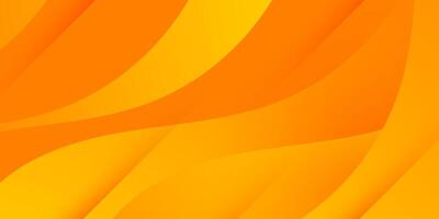 Abstract colorful wave orange background. Trendy wave with shadow pattern background. vector