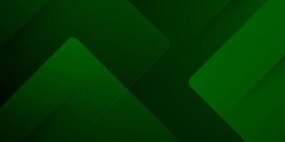 Abstract dark green overlap square background. Simple and trendy concept pattern design. vector